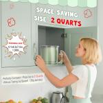 Oil-Free Electric Popcorn Maker - 2QT Size