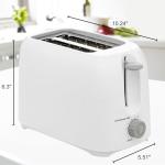 OVENTE 2-Slice Toaster with 6-Shade Selector