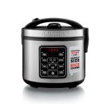 Gourmia 3 Qt Digital Rice Cooker and Steamer
