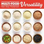 Gourmia 3 Qt Digital Rice Cooker and Steamer