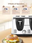 Keenstar 4-Slice Stainless Steel Bread Toaster