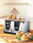Keenstar 4-Slice Stainless Steel Bread Toaster