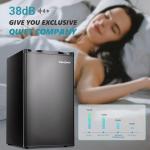 EUHOMY 3.1 Cu.Ft Mini Fridge with Freezer