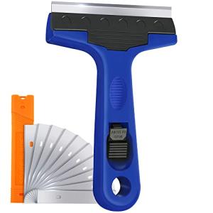 4" Razor Blade Scraper with 10 Extra Blades