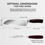 Japanese Style 7 Inch Santoku Chef Knife