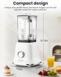 CKEMU 750W Professional Blender with Glass Jar