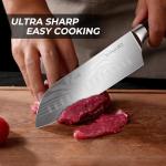 Japanese Style 7 Inch Santoku Chef Knife