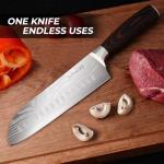 Japanese Style 7 Inch Santoku Chef Knife
