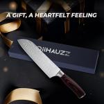 Japanese Style 7 Inch Santoku Chef Knife