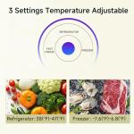 BANGSON 7.0 Cu.ft Convertible Upright Freezer