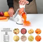 Cambom Hand Crank Cheese Grater with Suction Base