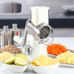 Cambom Hand Crank Cheese Grater with Suction Base