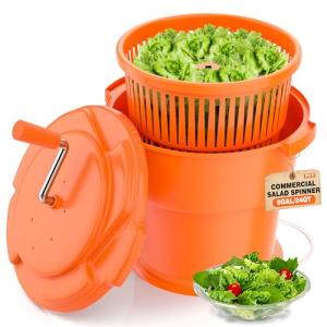 PYY 6 Gallon Commercial Salad Spinner with Mat