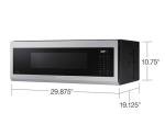 SAMSUNG 1.1 Cu Ft Smart Over-the-Range Microwave