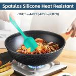 5-Piece Heat-Resistant Silicone Spatula Set