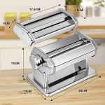 YASHE 2-in-1 Pasta Maker and Roller Machine