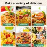 YASHE 2-in-1 Pasta Maker and Roller Machine