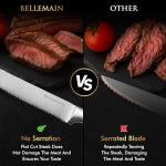 Bellemain 8-Piece Premium Stainless Steel Steak Knife Set