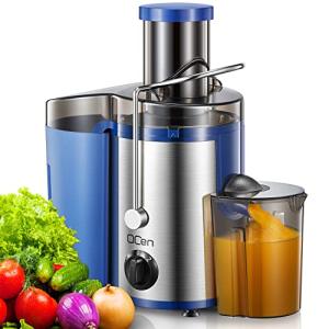 QCen 500W Centrifugal Juicer with Wide Mouth