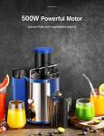 QCen 500W Centrifugal Juicer with Wide Mouth