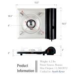 TECHEF AGNI Portable Butane Camp Stove Burner