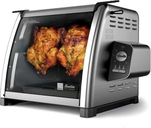 Ronco Large Capacity Rotisserie Oven with Basket