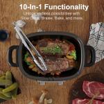Anfilank 10-in-1 Slow Cooker with Presets
