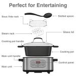 Anfilank 10-in-1 Slow Cooker with Presets