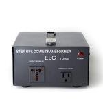 2000 Watt Voltage Converter Transformer, Step Up/Down