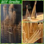 Hysagtek 200 Bamboo 12-Inch Skewers for BBQ