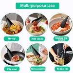 Heat Resistant Silicone Spatula Spoon for Cooking