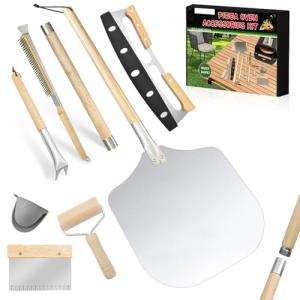 7-Piece Pizza Oven Accessories Set for Home Use