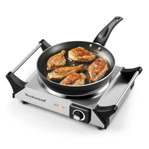 Techwood 1500W Single Burner Electric Hot Plate