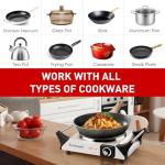 Techwood 1500W Single Burner Electric Hot Plate