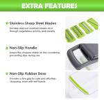 16-in-1 Vegetable Chopper with 7 Blades