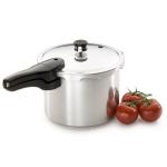 Presto 6-Quart Aluminum Pressure Cooker in Silver