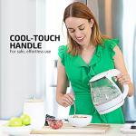 OVENTE 1.5L Glass Electric Kettle for Coffee/Tea