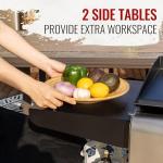 Royal Gourmet 4-Burner Portable Propane Grill & Griddle