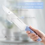 Astercook 15-Piece Ceramic-Coated Knife Set