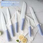 Astercook 15-Piece Ceramic-Coated Knife Set