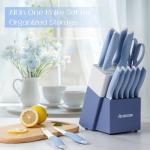 Astercook 15-Piece Ceramic-Coated Knife Set