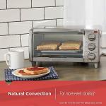 BLACK+DECKER 4-Slice Stainless Steel Toaster Oven