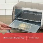 BLACK+DECKER 4-Slice Stainless Steel Toaster Oven