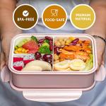 LOVINA 1100 ML Bento Lunch Box for Adults