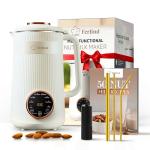 8-in-1 Nut Milk Maker with Recipes and Frother