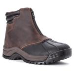 Men's Blizzard Mid Zip Boots - Brown/Black