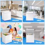 Stopsad 1.8 Cu.Ft Mini Chest Freezer, White