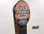 Personalized Vintage Tap Handle - Cherry or Walnut