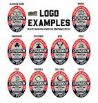 Personalized Vintage Tap Handle - Cherry or Walnut