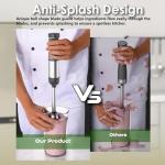 WHUTO Cordless 5-in-1 Handheld Immersion Blender